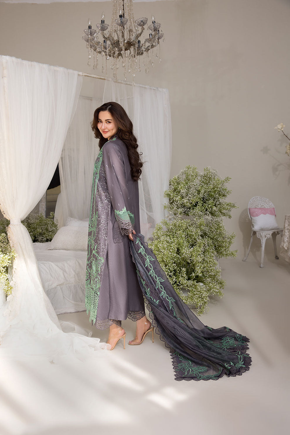 Sobia Nazir Luxury Lawn - 3B Ayla's Atelier